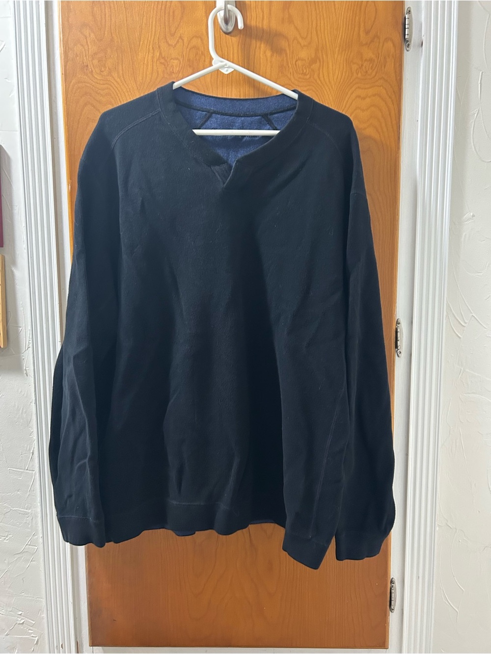 Men's Black V-Neck Sweater by Tommy Bahama